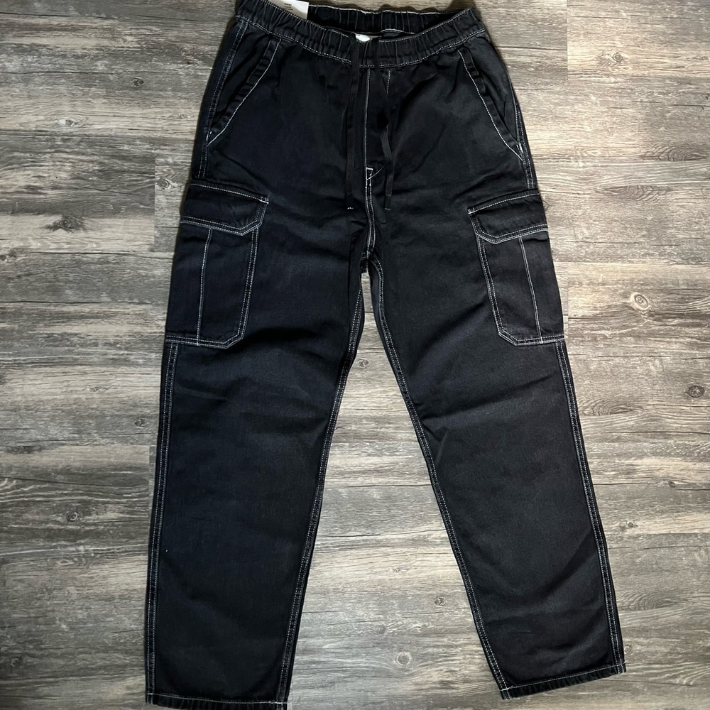 SOLD Loose Cargo Denim H&M Joggers